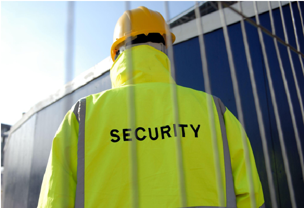 Construction security guard in Oroville, Washington